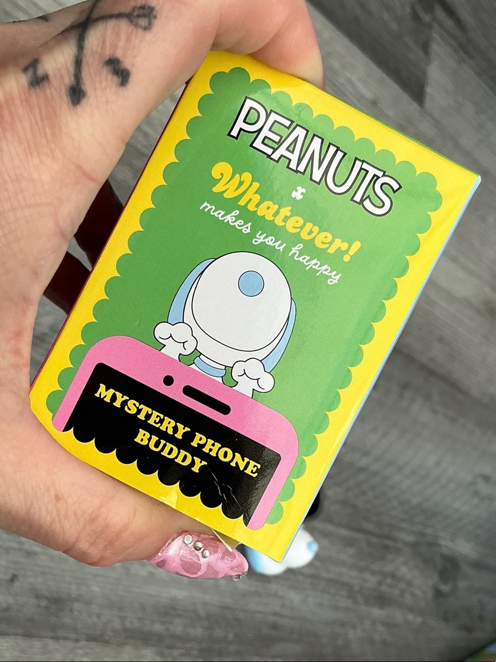 Peanuts Mystery Phone Buddy